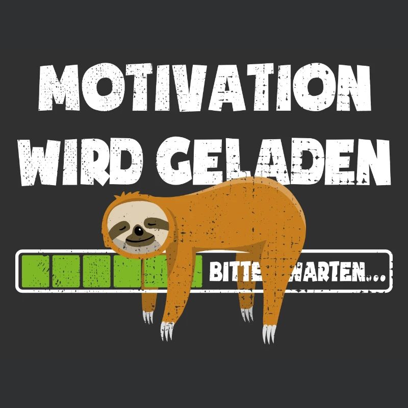 Faultier - Motivation wird geladen - bitte warten