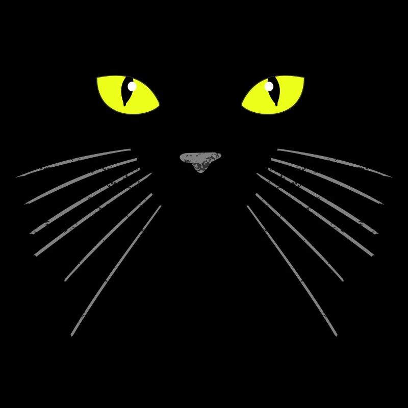 Schwarze Katze