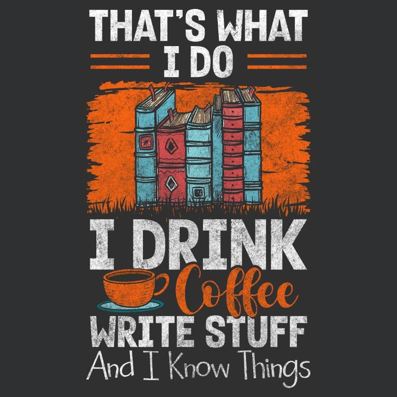 Author Writing Novel Crime