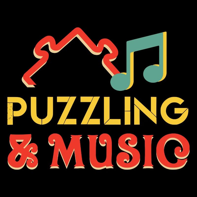 Puzzling and Music Notes Hobby Puzzler Jigsaw