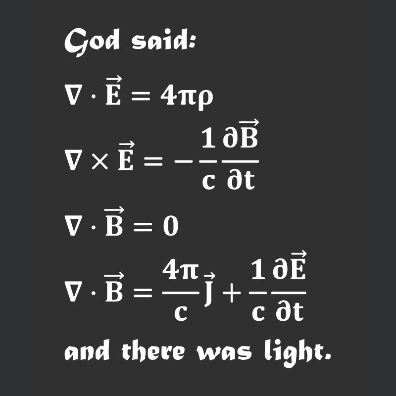 Physics Formula Equations Physicist Gift