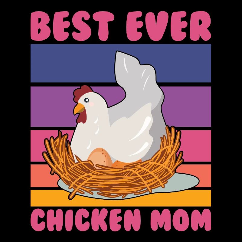 Best Ever Chicken Mom Hühner Huhn Mama Lady Mutter
