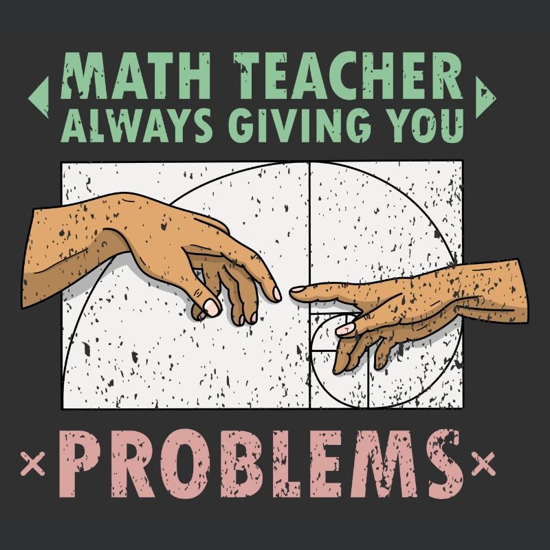 Fibonacci Math Teacher Art Creation