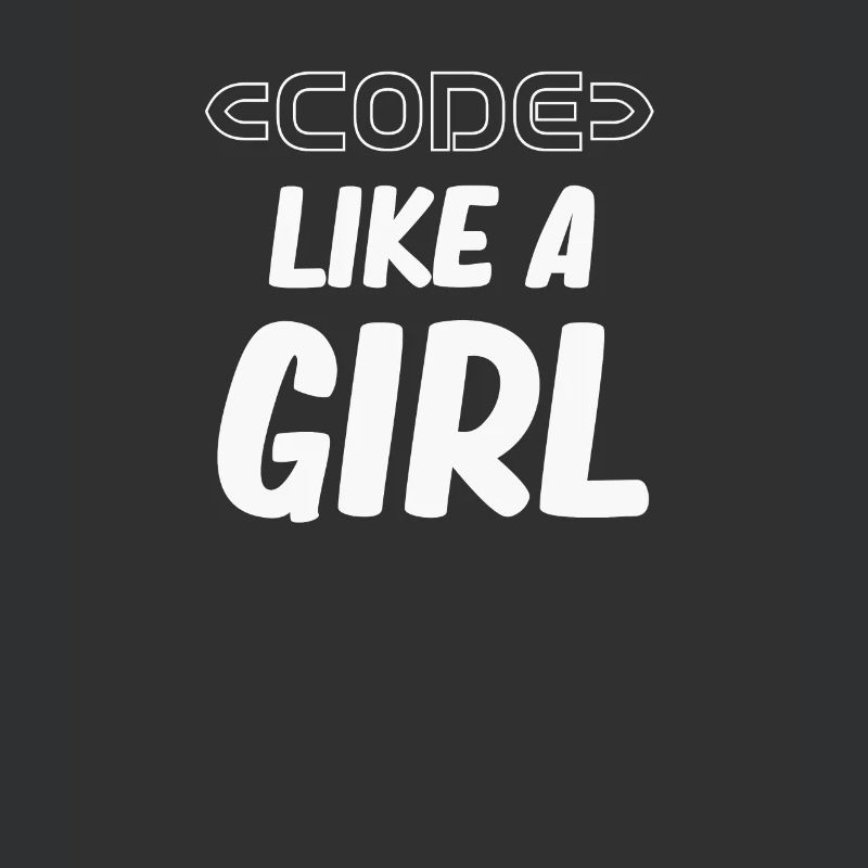 Coder comme une fille programmeuse fille ordinateur
