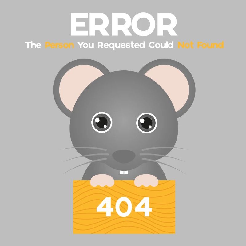 Error 404 Mouse