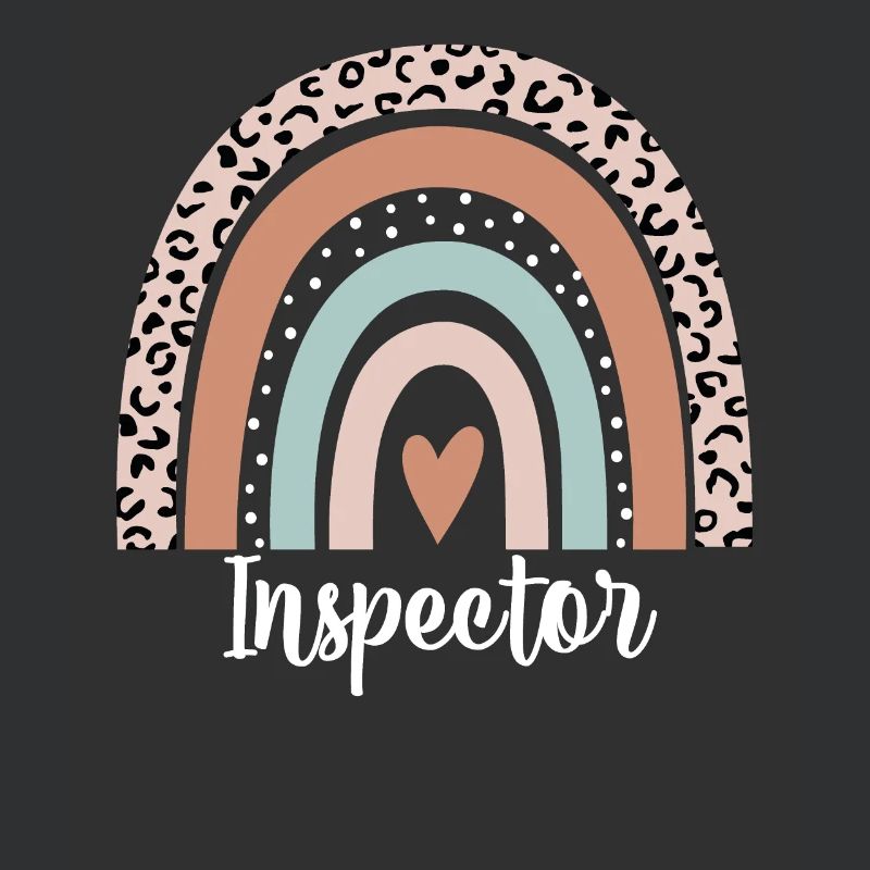 Inspector Rainbow Leopard Funny Inspector