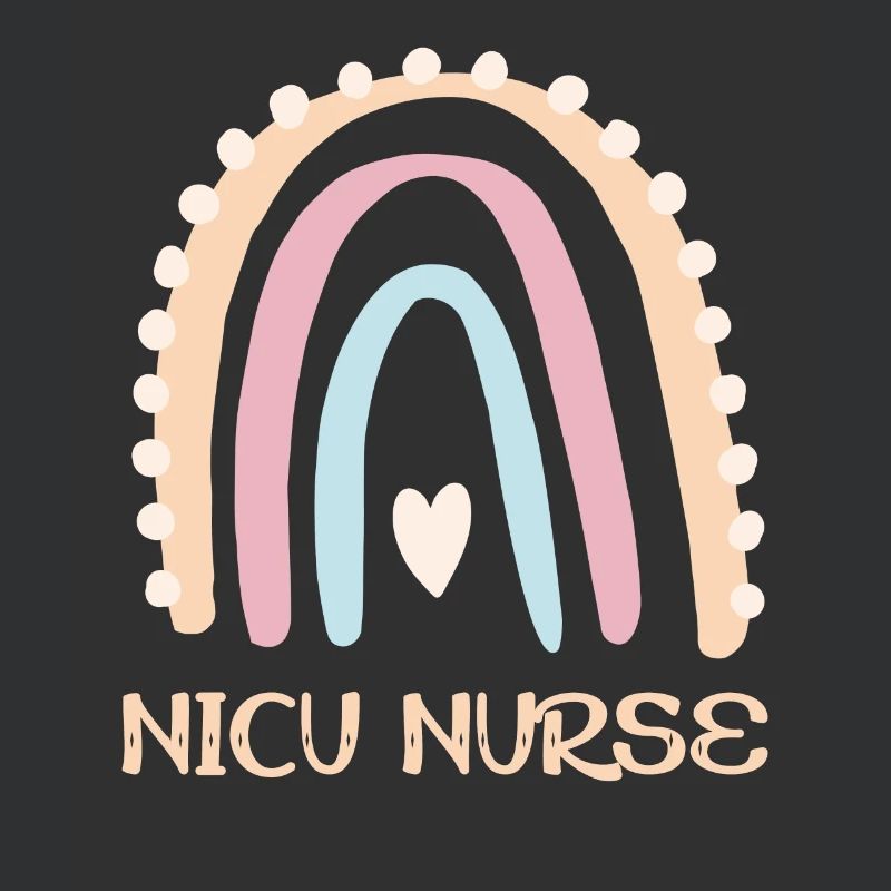 NICU Krankenschwester - Regenbogenherz