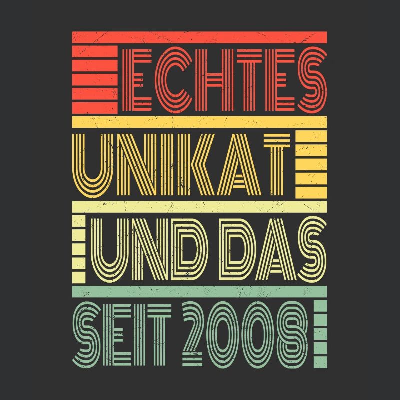 Echtes Unikat Seit 2008 Geboren 2008 Geburtstag