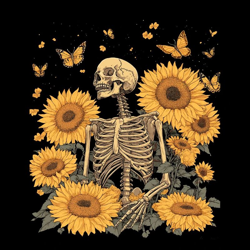 Fleurs squelettes