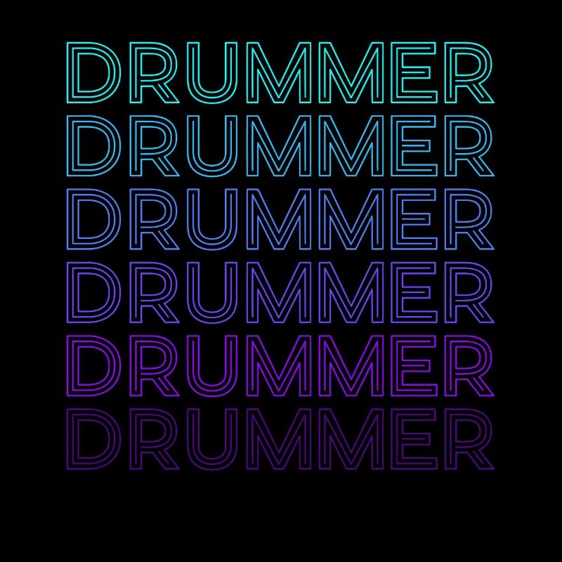 Batteur Drums Retro