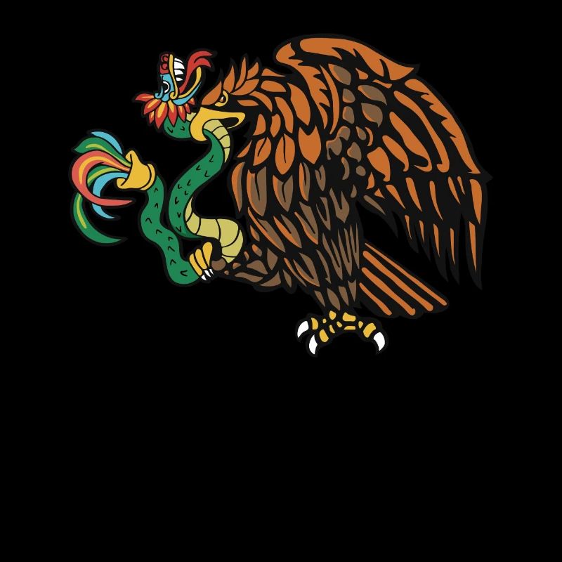 Quetzalcoatl Aztec Feathered Snake Eagle