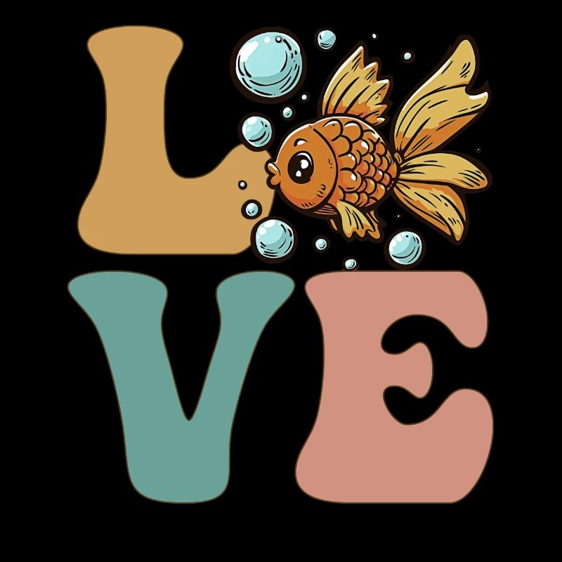Goldfish Fish Lover Goldfish