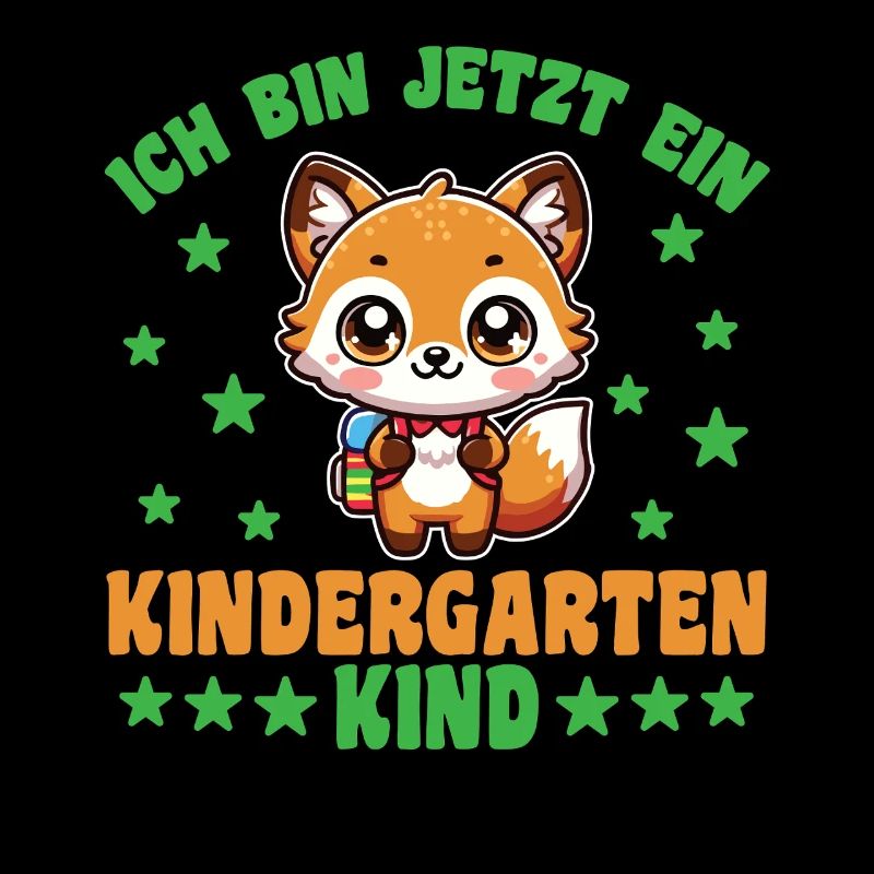 ich bin ein Kindergartenkind Kindergarten Fuchs
