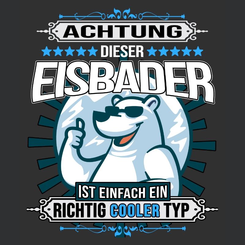 eisbaden winterbader dieser eisbader eisbär polar