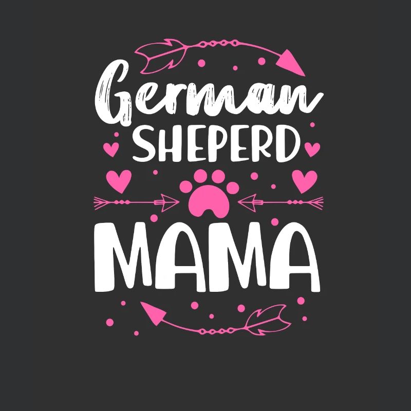 Deutscher Schäferhund Mutter Hund Hunde Geschenk