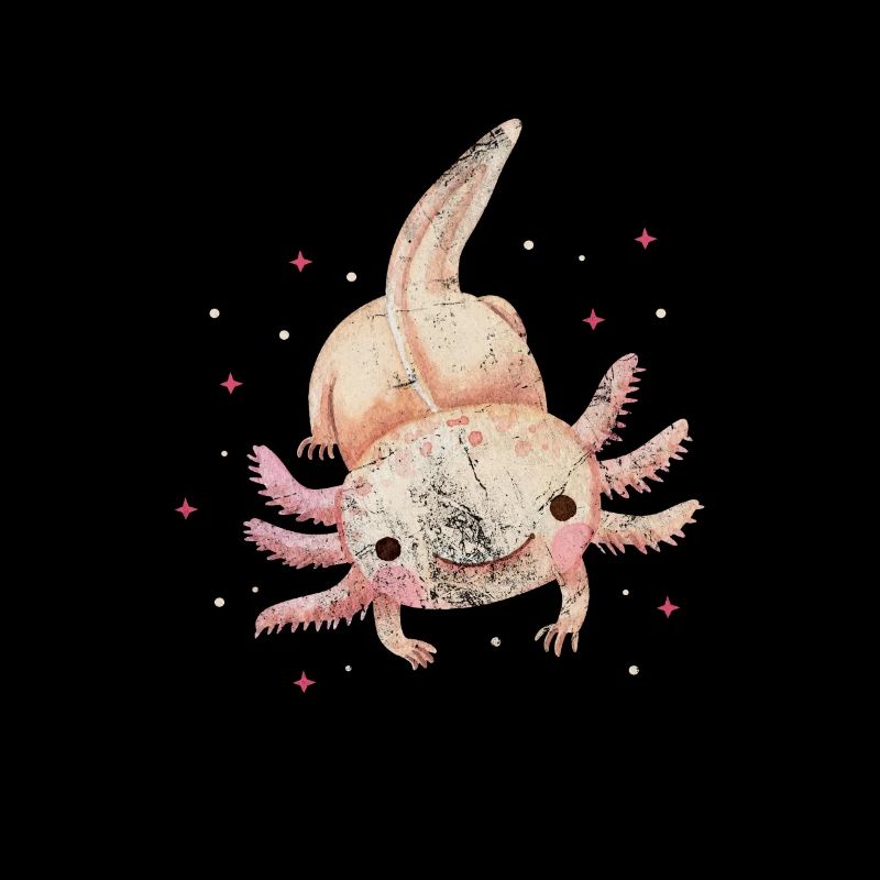 Axolotl Wassertier Wasser Geschenk