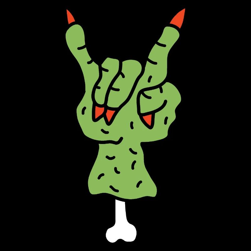 Halloween Zombie Hand Rock