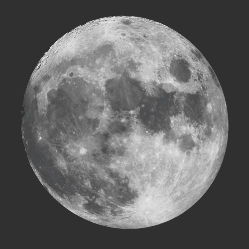 conception originale de la lune