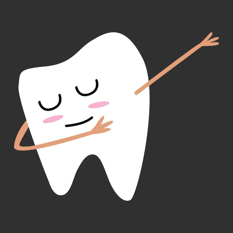 Dabbing Tooth Dab Tanz Zahnfee Geschenkidee