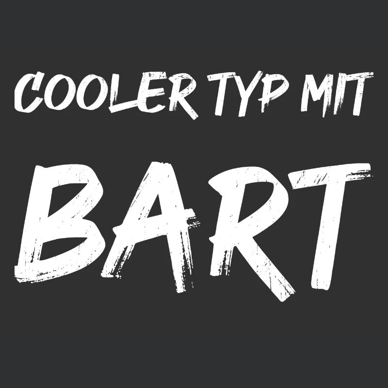 Cooler Typ mit Bart