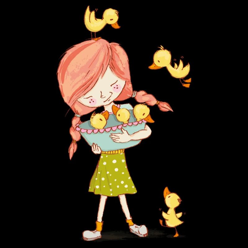 Fille de canard