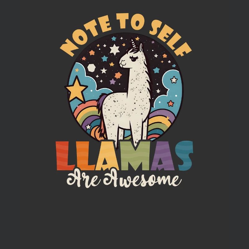 Lama d’alpaga Note à soi-même Lamas Awesome