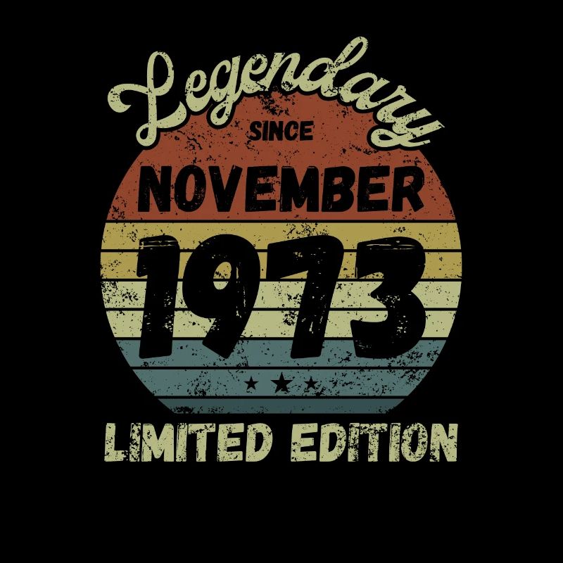 Legendary since November 1973 - Geburtstag
