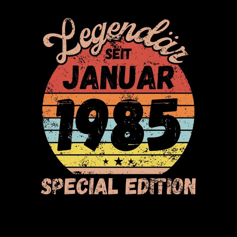 Januar 1985 - Geburtstag im Januar