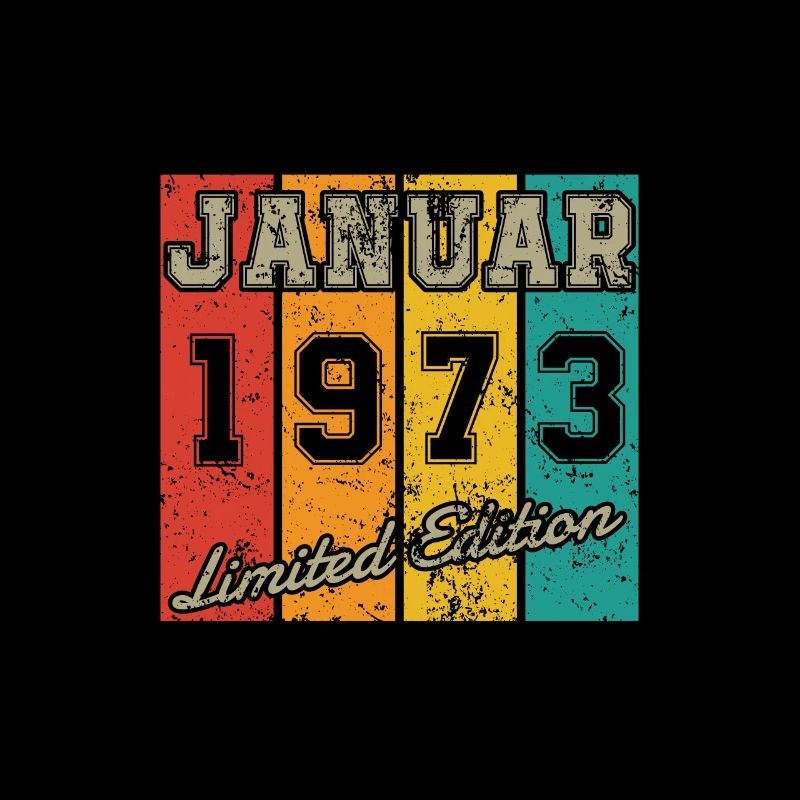 Date de naissance : Janvier 1973 - Édition limitée rétro
