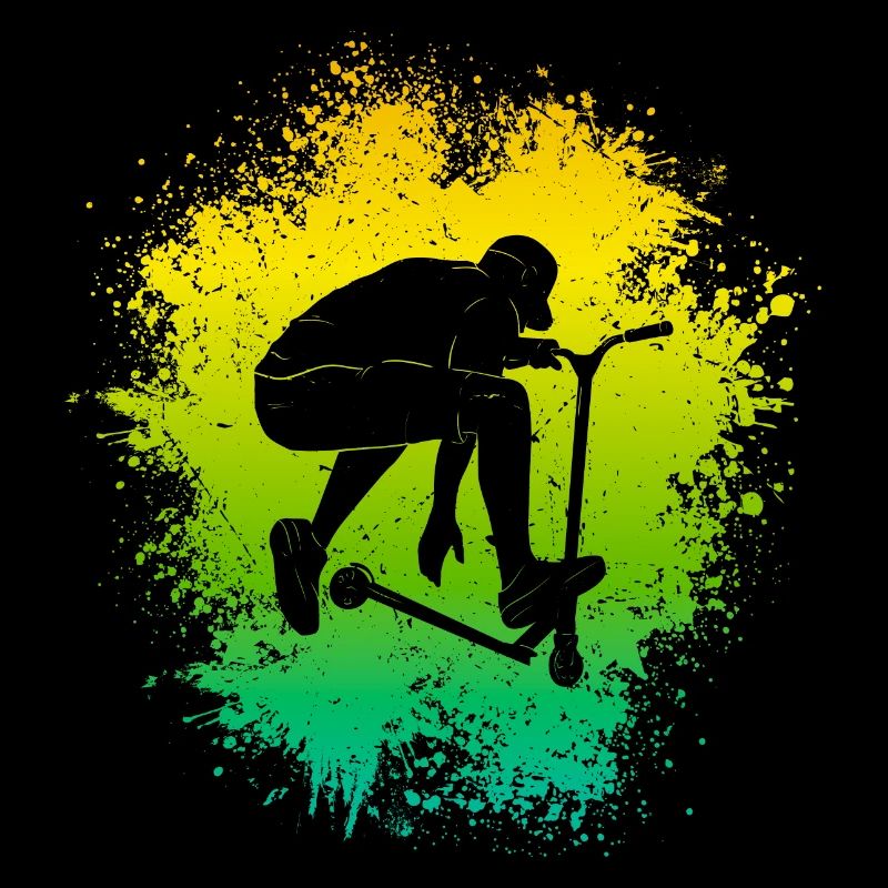 Stunt Scooter Roller E-Scooter E-Roller