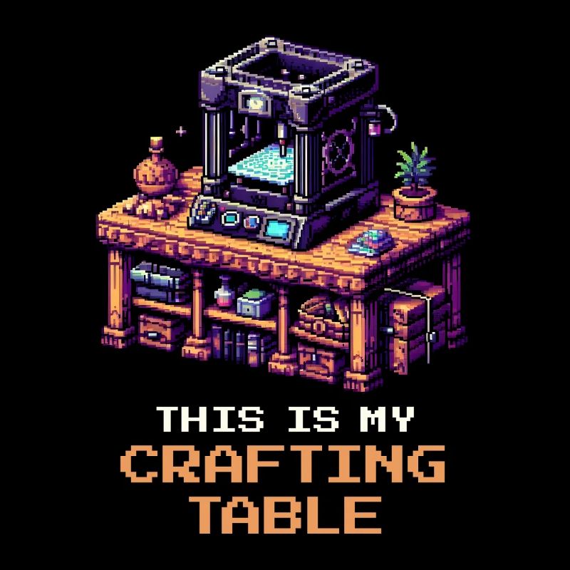 3D Printing Crafting Table | Print Bed Setup