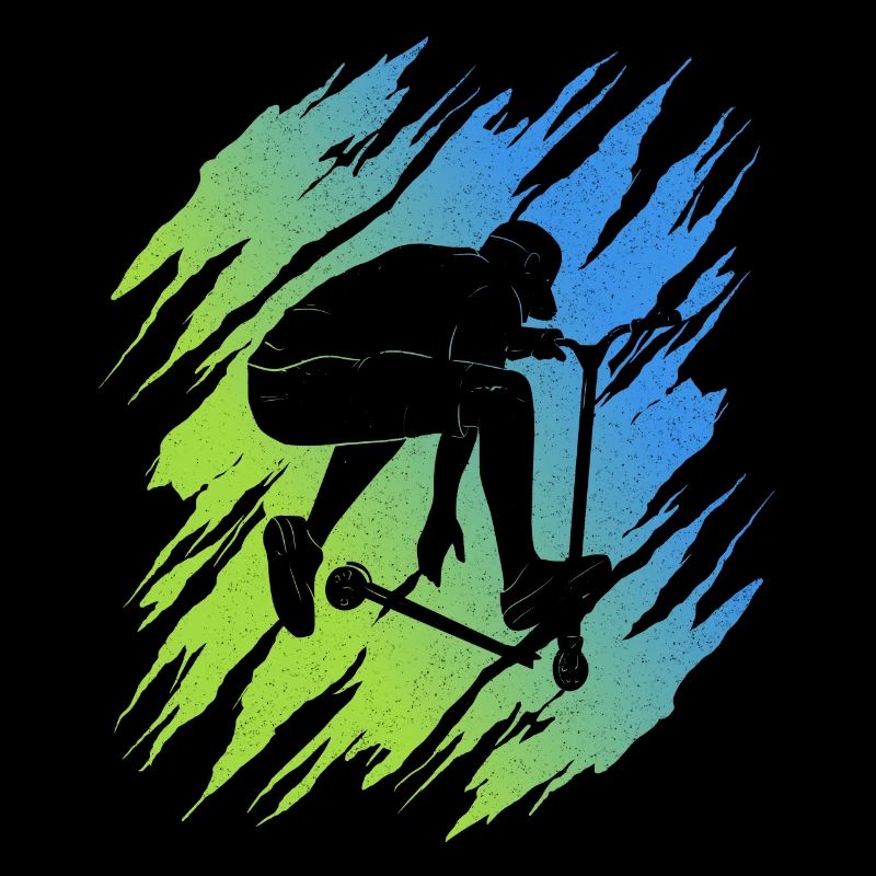 Stunt Scooter Tricks Roller Stuntroller Tretroller