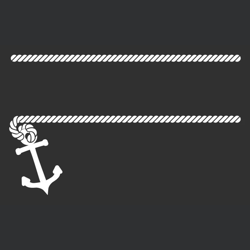 Maritime frame with anchor