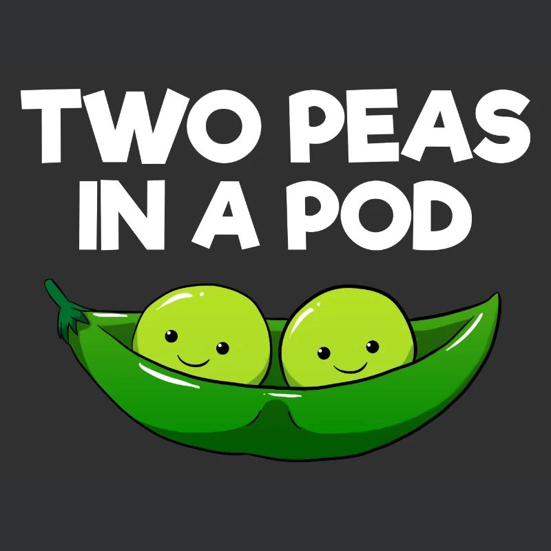 Two peas in a pod couples parents twins friends