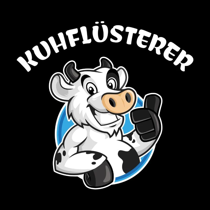 Kuhflüsterer Kuh Bauer Landwirt Farmer