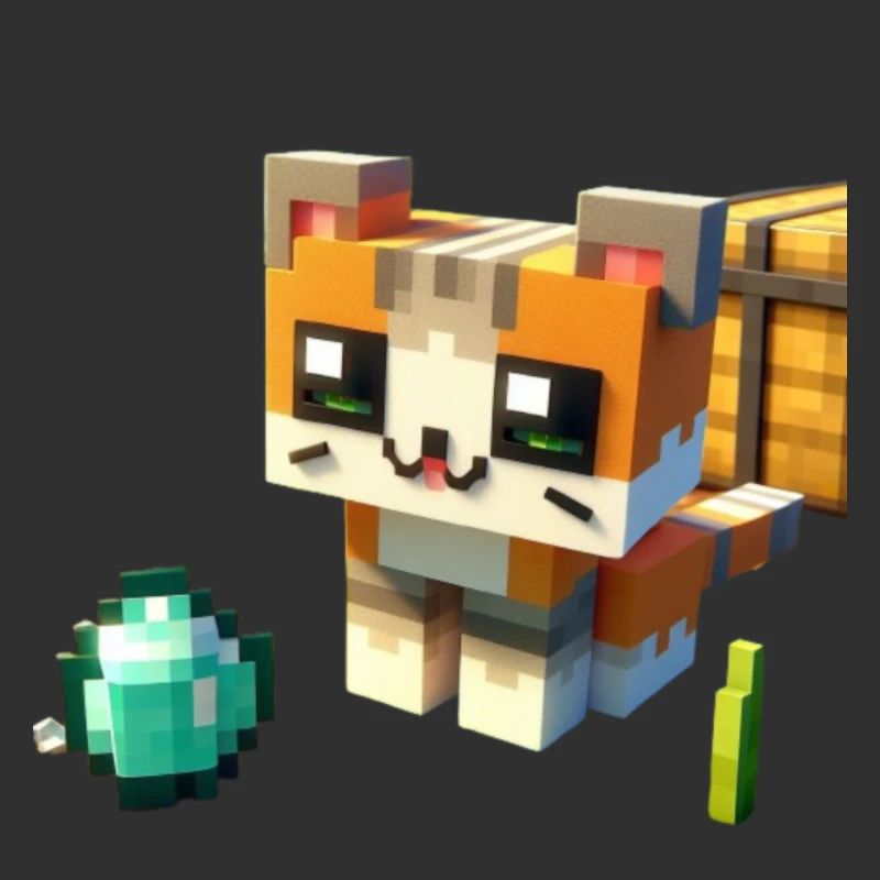 Pixel-Katze