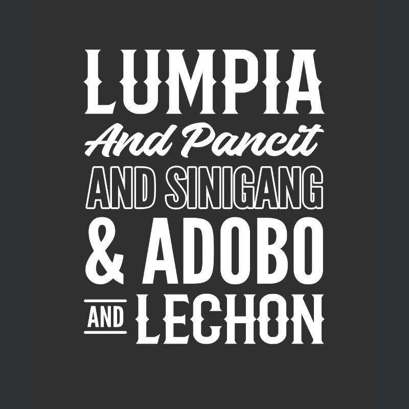 Adobo und Lechon. Feinschmecker Geschenk