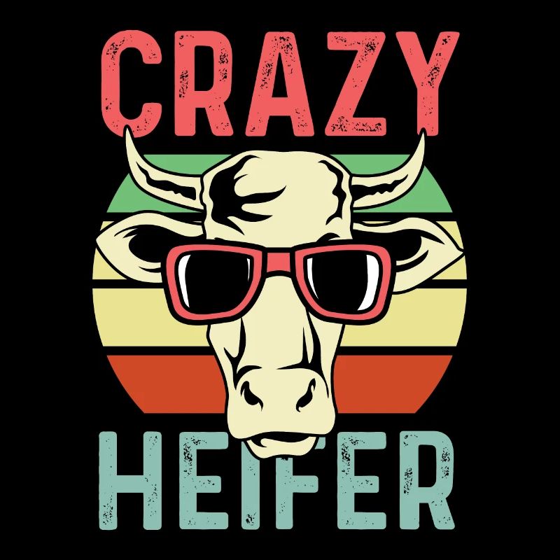 Verrückte Färse Kuhbesitzer oder Hüter Gift