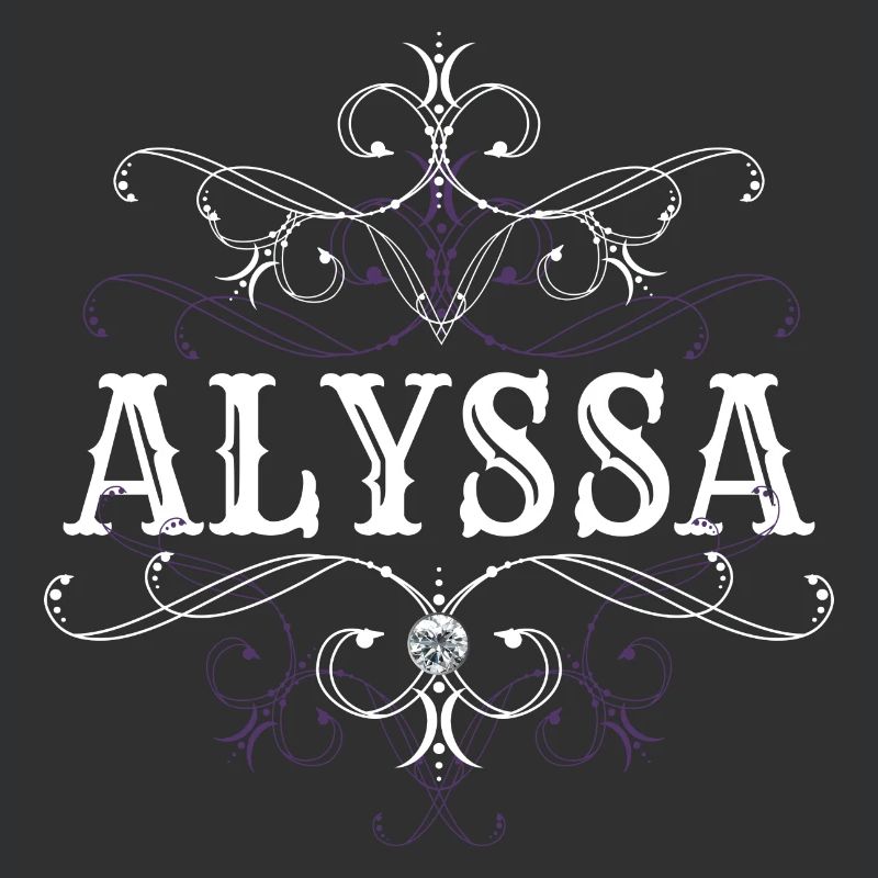 Alyssa Surname First Name Personalized