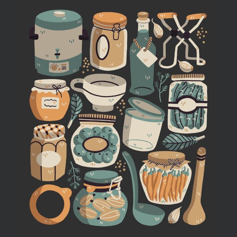 Einmachen, Einkochen, Fermentieren