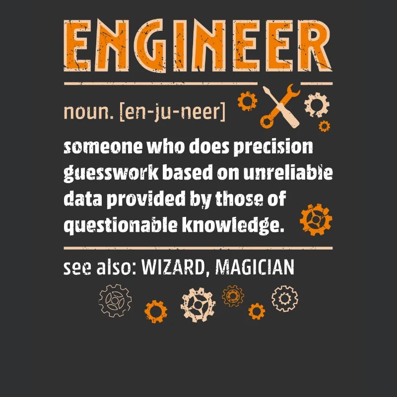 Ingenieur Definition Funny Engineering Nerdy Scienc