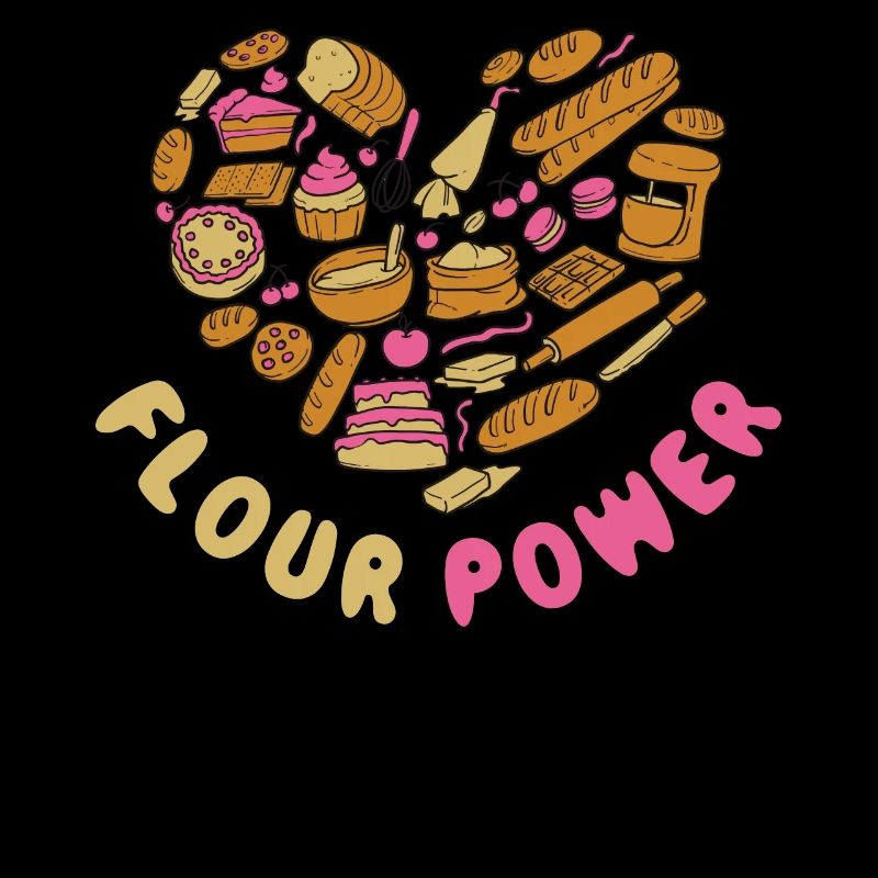 Cadeau de cuisson de la farine Power