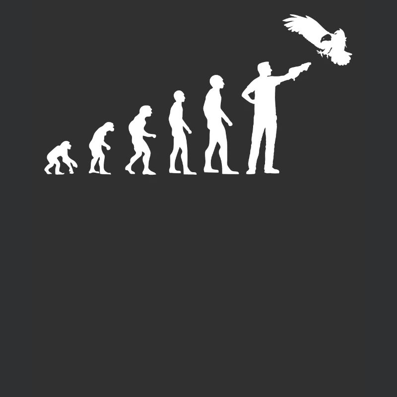Falkner Greifvogel Evolution Falknerei Geschenk