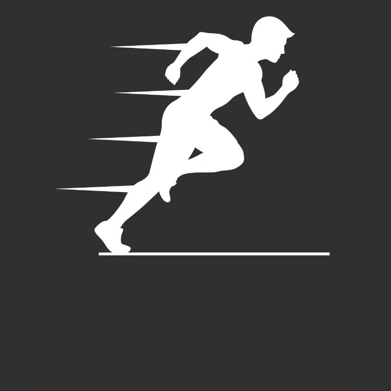 Schneller Sprinter Dynamik Leichtathletik