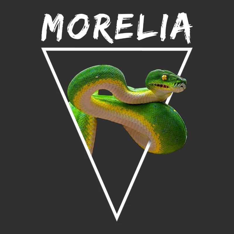 Arbre vert Python Morelia Viridis Propriétaire de serpent