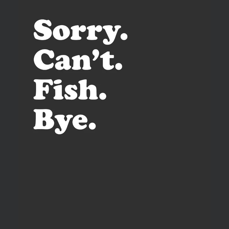 Sorry, can't say goodbye - fish