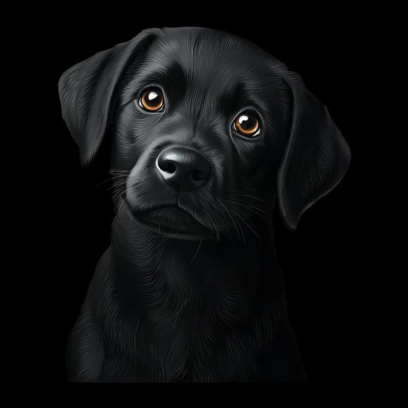 Schwarzer Labrador
