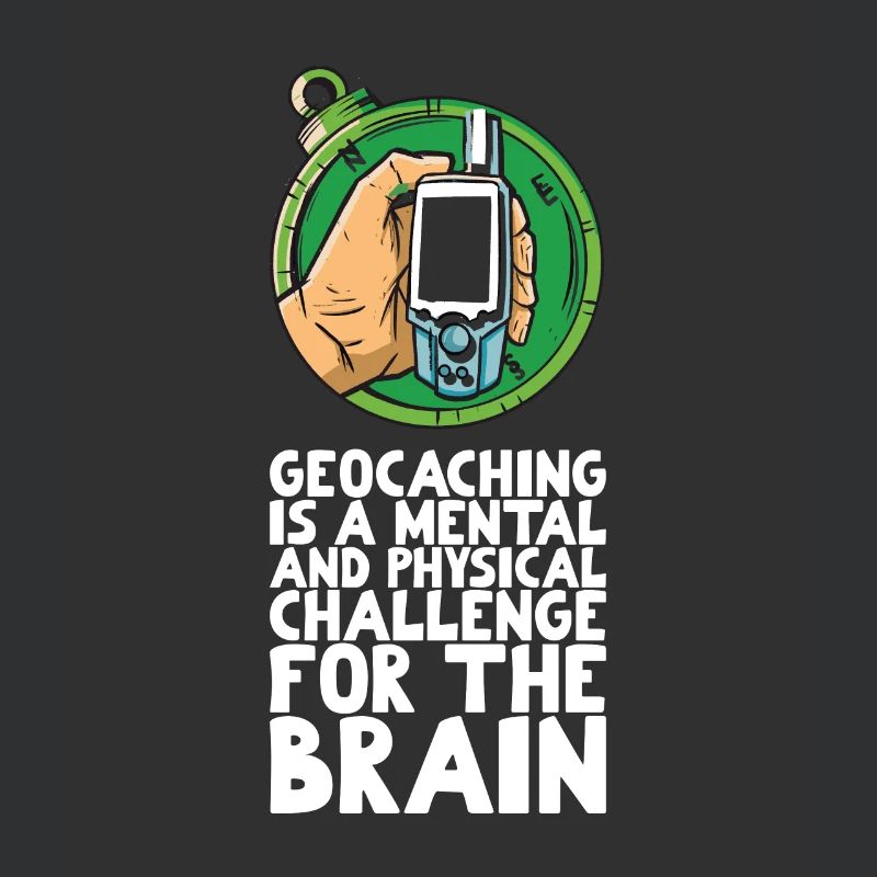 Geocaching is a mental and physical challenge