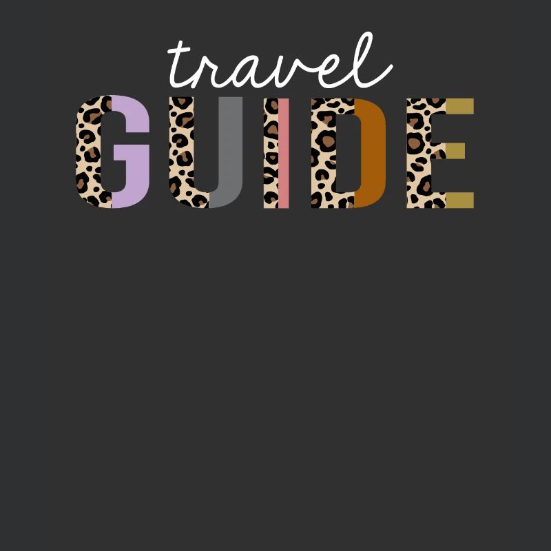 Travel Guide Leopard Print Funny Gift