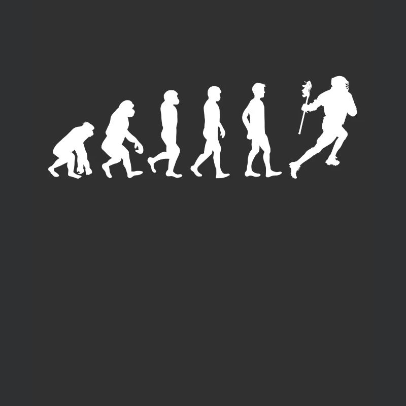 Evolution Lacrosse Shirt Geschenk Lacrosse